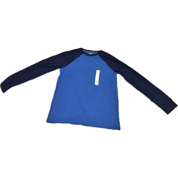 Sonoma Goods For Life Other - Sonoma Raglan Tee Boys Large Blue Navy NEW Long Sleeve Baseball Shirt